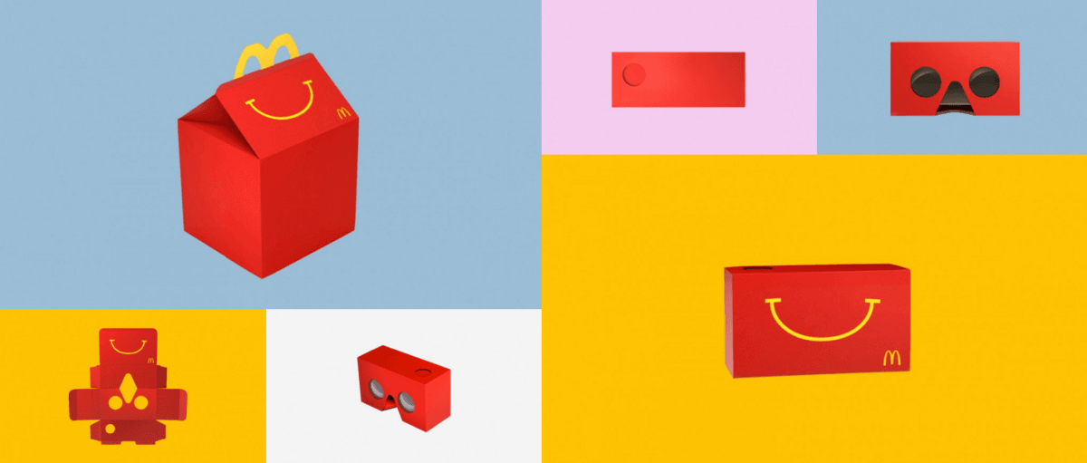 McDonald’s VR headset costs less than $5 â but it might make your face smell like fries