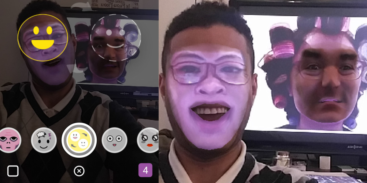 Snapchat’s new face swap filter means you’ll never sleep again