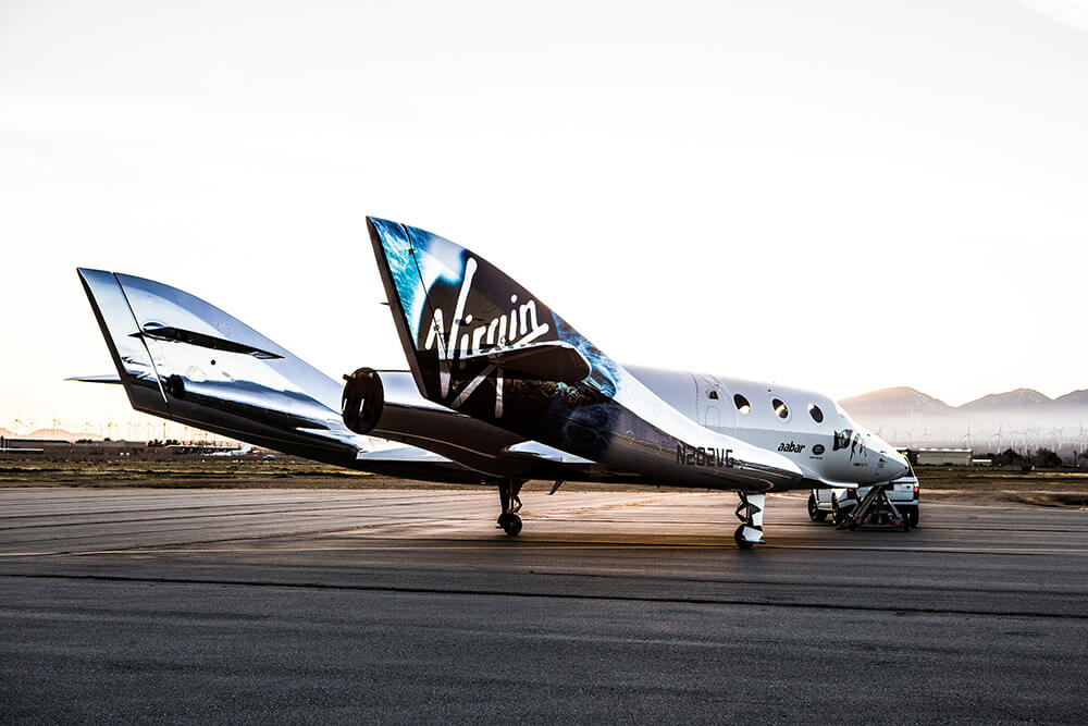 Virgin Galactic reveals the spaceship that aims to make space tourism a reality