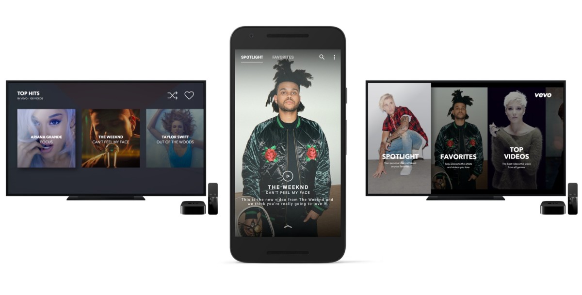 Vevo is now streaming on Apple TV and Android