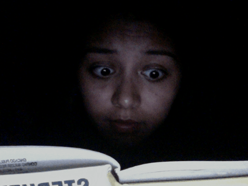 cary reading gif