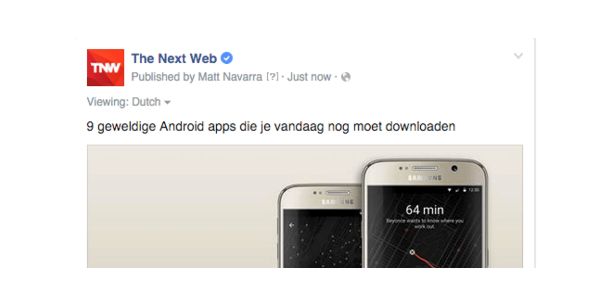 Facebook’s new options make it easier for Page admins to show posts in your native language