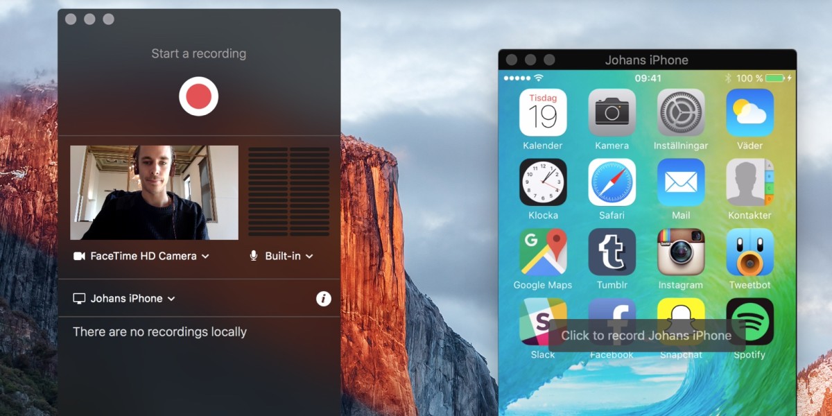 Lookback gives you iOS and Apple TV screen recording thatâs better than QuickTime