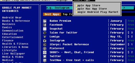 retro app store