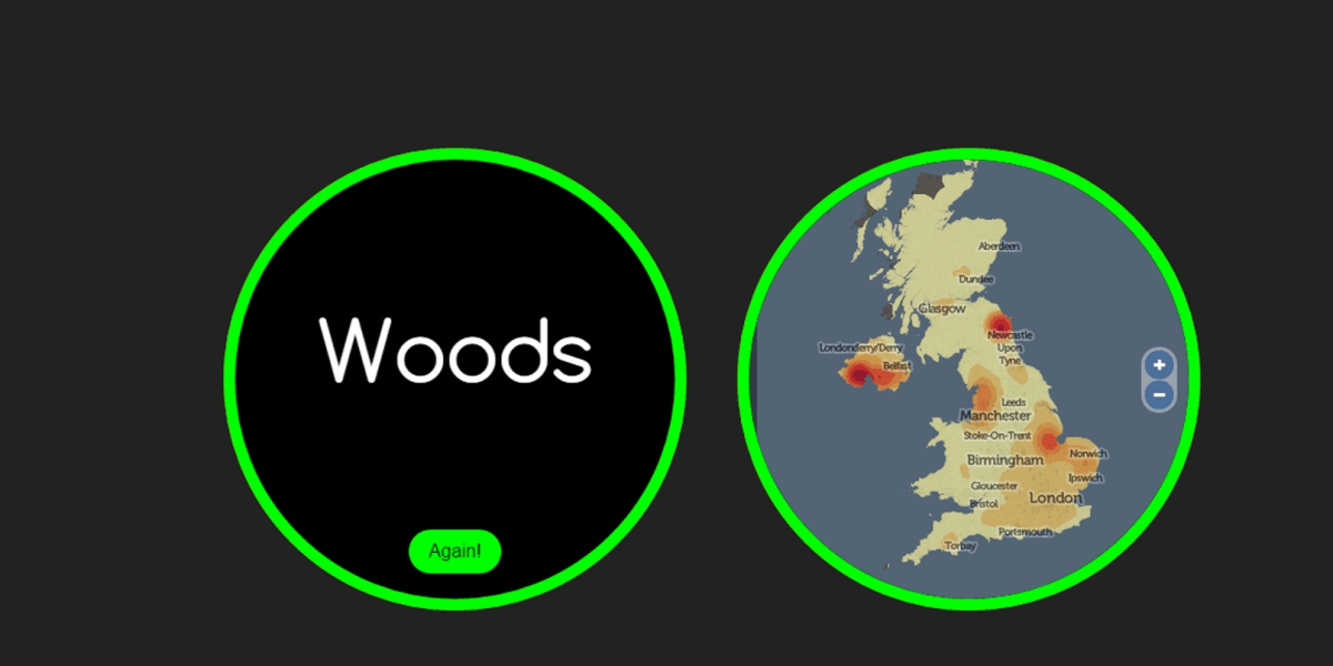This site will guess exactly where in the UK you come from based on your surname