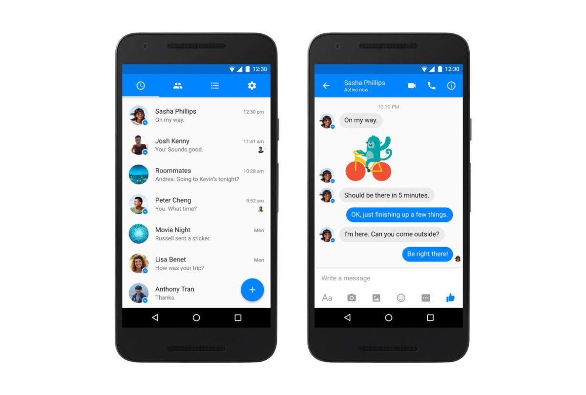Facebook Messenger gets a Material Design makeover on Android