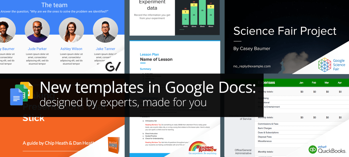 Google introduces Docs templates ‘designed by experts’