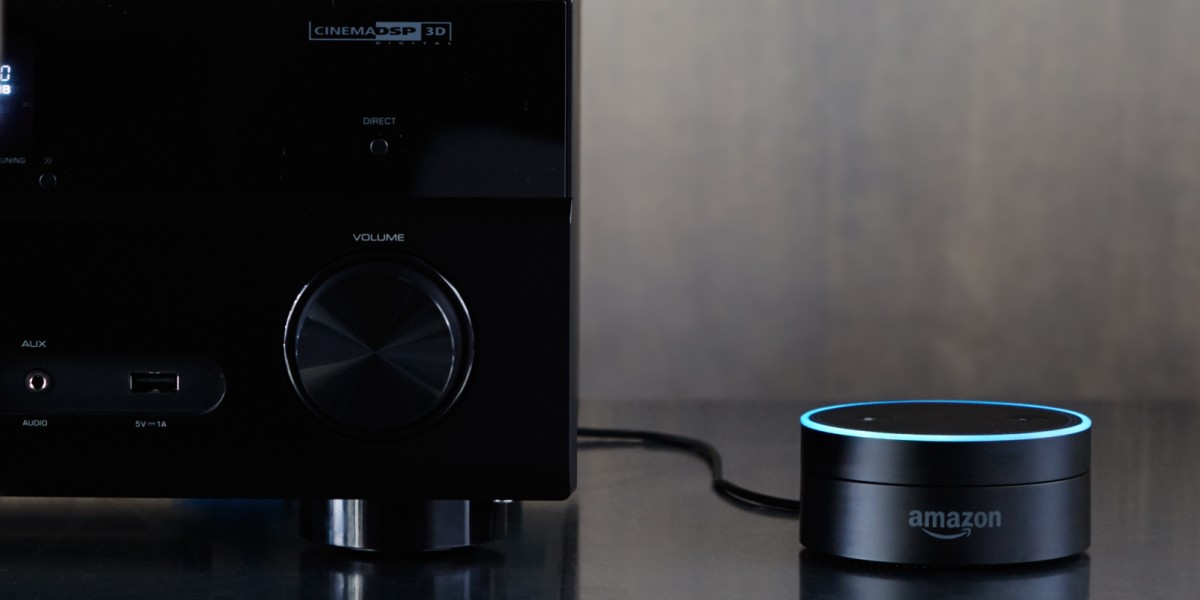 Amazonâs tiny Echo puck speaker puts Alexa on any stereo