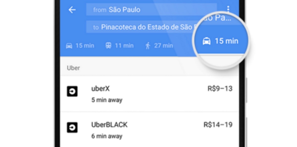 Google Maps now has a tab just for taxis on iOS too
