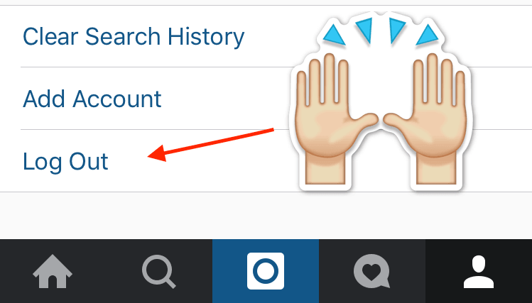 Instagram’s newest update for iOS gives you your damn log out button back