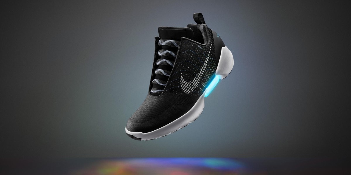 Nike is finally making self-tying shoes but you’ll have to put up with lights too