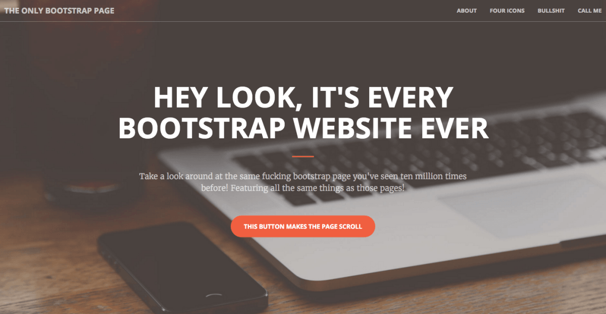 Here’s why you might want to try customizing your Twitter Bootstrap website