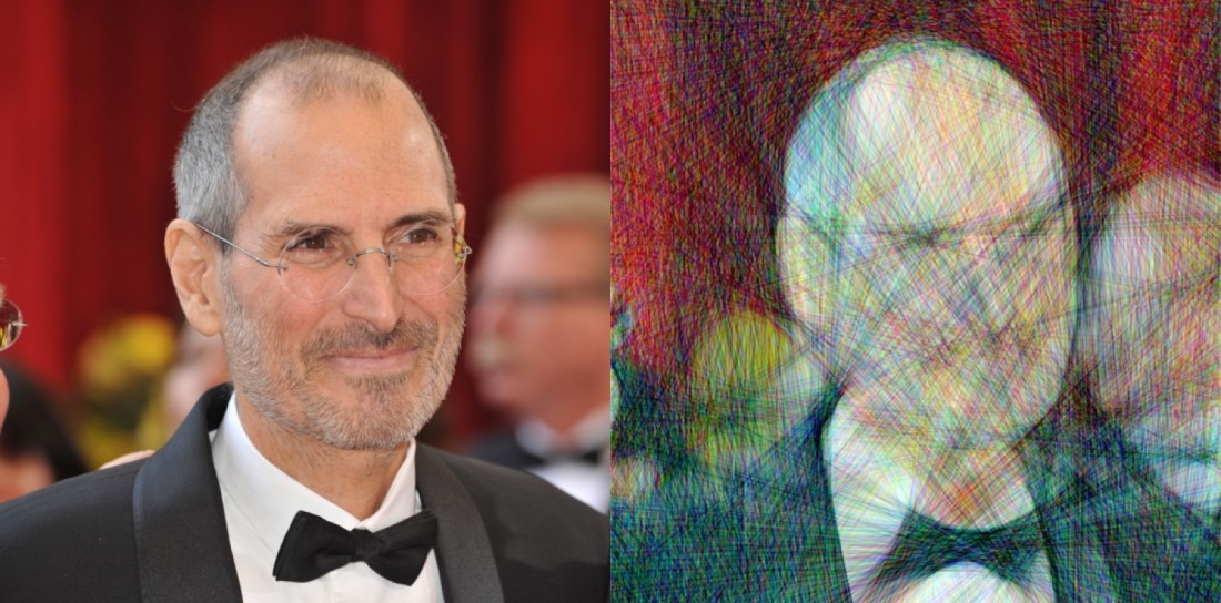 Linify gives your photos a striking new look using only straight lines