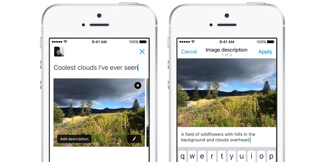 Twitterâs new image description feature unlocks accessibility for the visually impaired