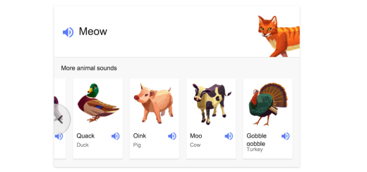 Google search has gone full Old MacDonald, and it's amazing google animal sounds