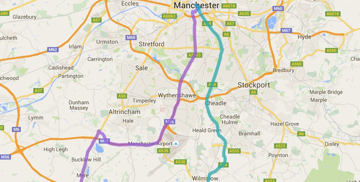 Sick of traffic? This site shows how slow your journey would have been in 1945