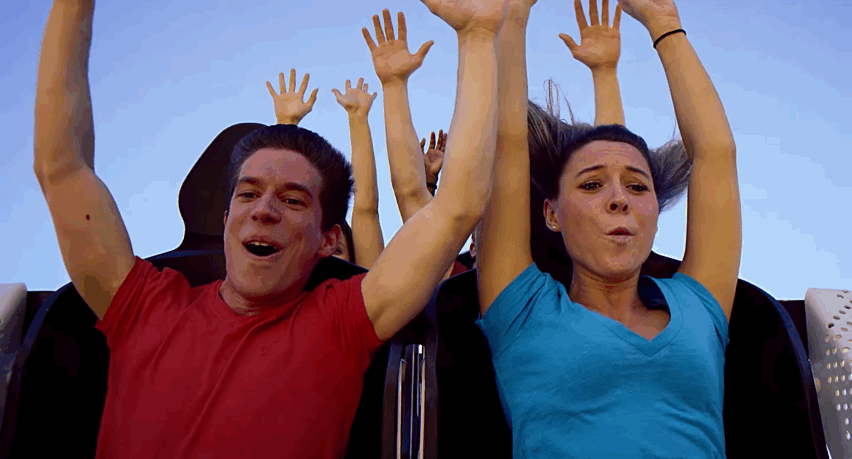 Prepare to look even dumber on roller coasters, courtesy of Samsung and Six Flags