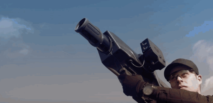 SkyWall drone defense system can drop a quadcopter from 100 meters