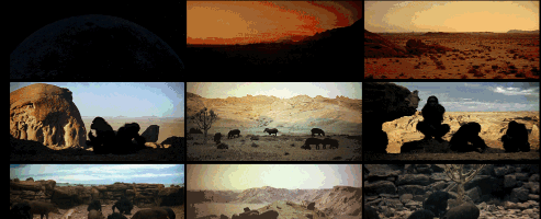 Someone chopped up 2001: A Space Odyssey into 569 gifs