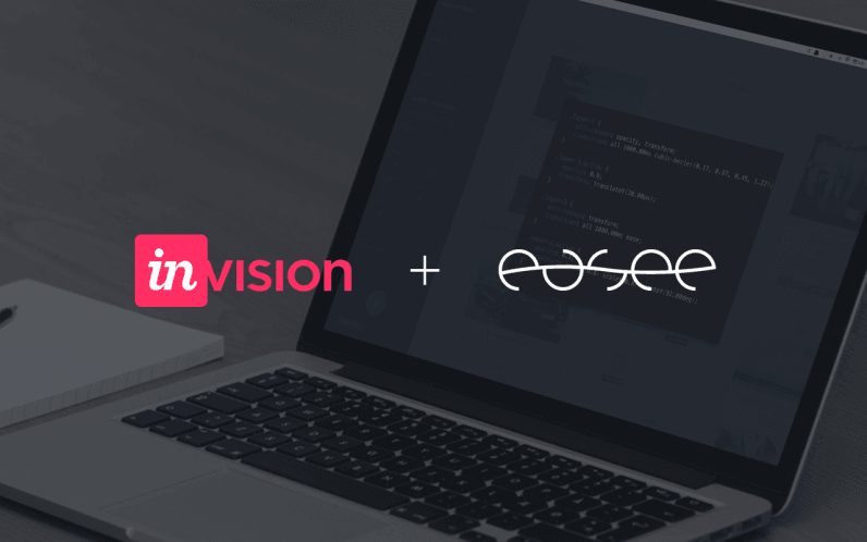Invision acquires Easee, an animation tool for designers
