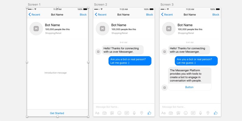 New Sketch UI kit for Messenger bots may help you create one that doesn’t suck