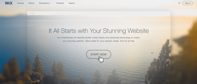 Wix’s new ADI tool uses artificial intelligence to build a Website for you