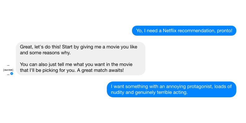 ‘And Chill’ is the Netflix recommendation bot you didn’t know you needed
