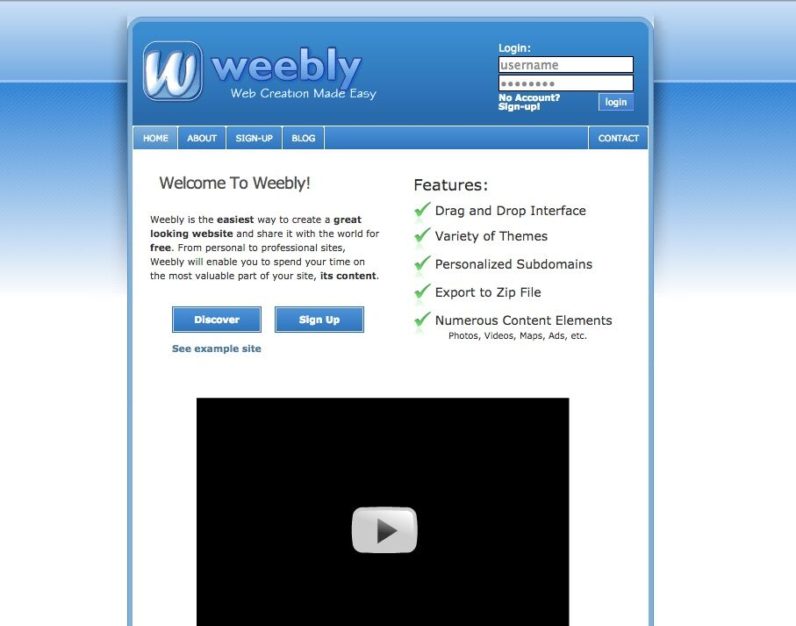 photo of Weebly looks back on 10 years of Web design, and it’s amazing image