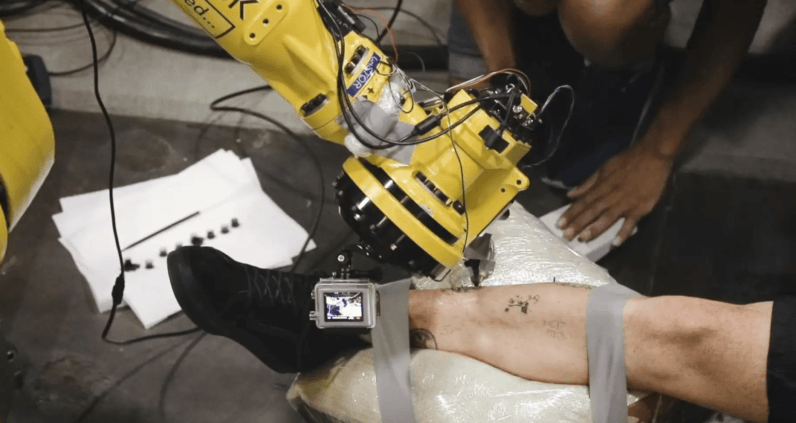 A robot tattooist could make you think twice about getting inked