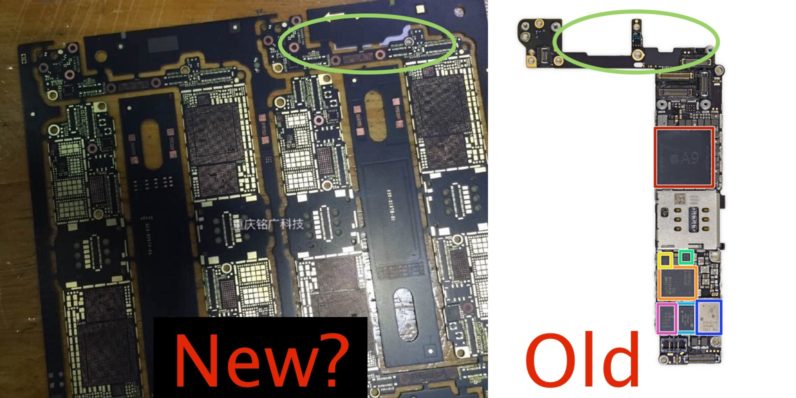 iPhone 7 Logic Board spy-shot suggests dual cameras are coming