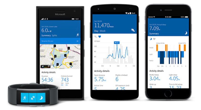Microsoft renames its Health app to Band, for some reason