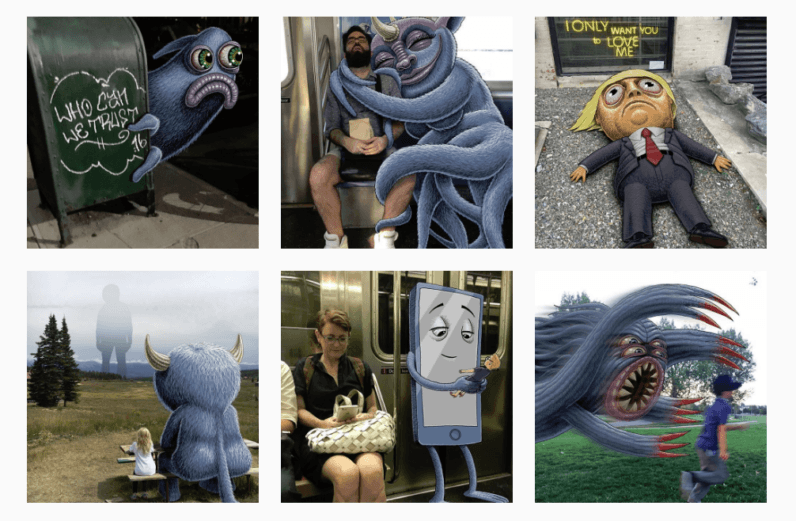 These genius subway doodles will make your commute home more epic