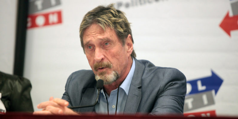 John McAfee takes Intel to task (and court) for blocking usage of his own name