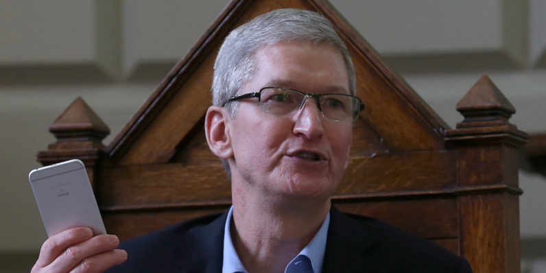 Apple CEO calls Irish tax ruling ‘total political crap’