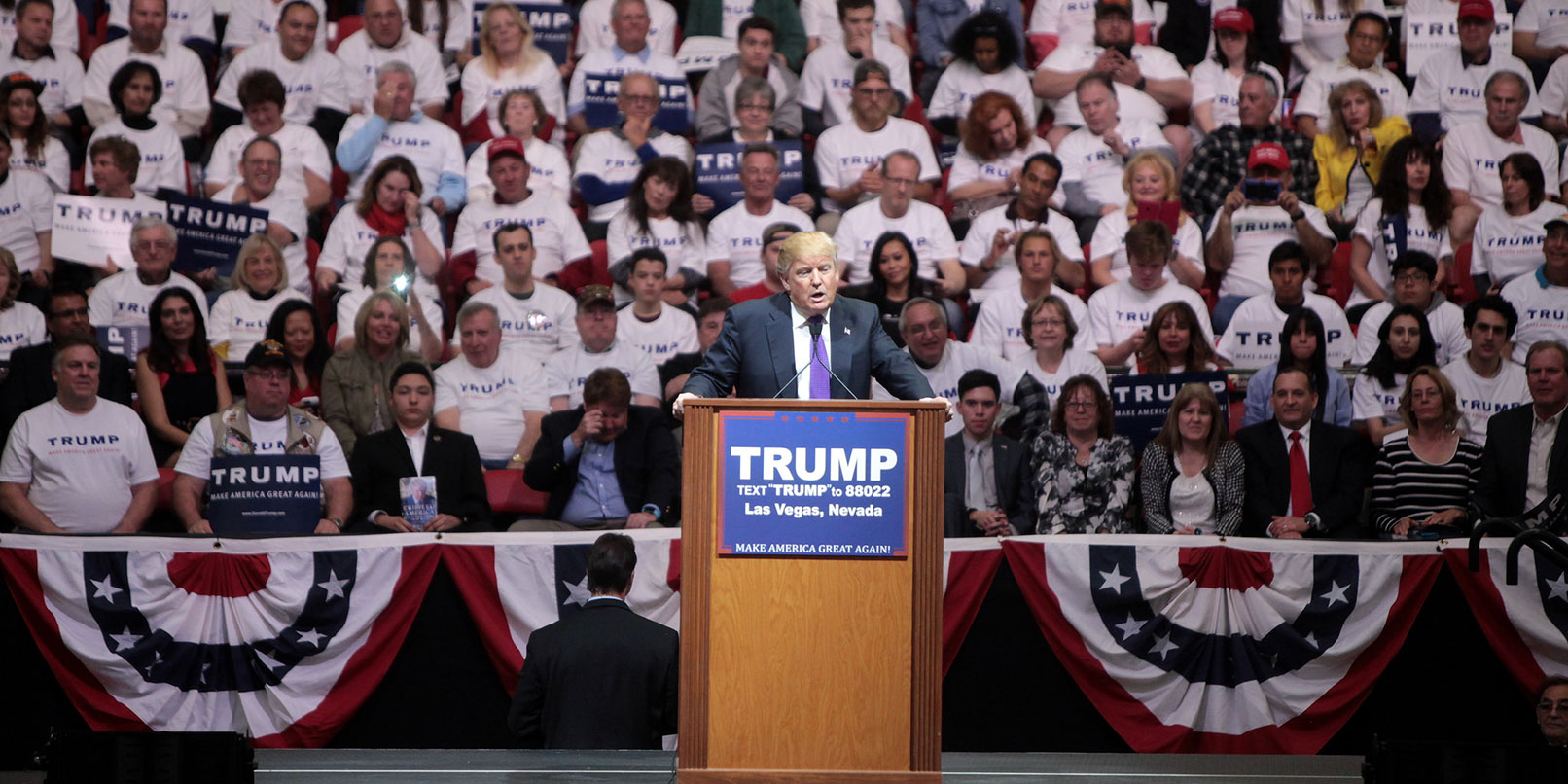 Bot scans 'deplorables' at Trump rallies looking for signs of intelligent life