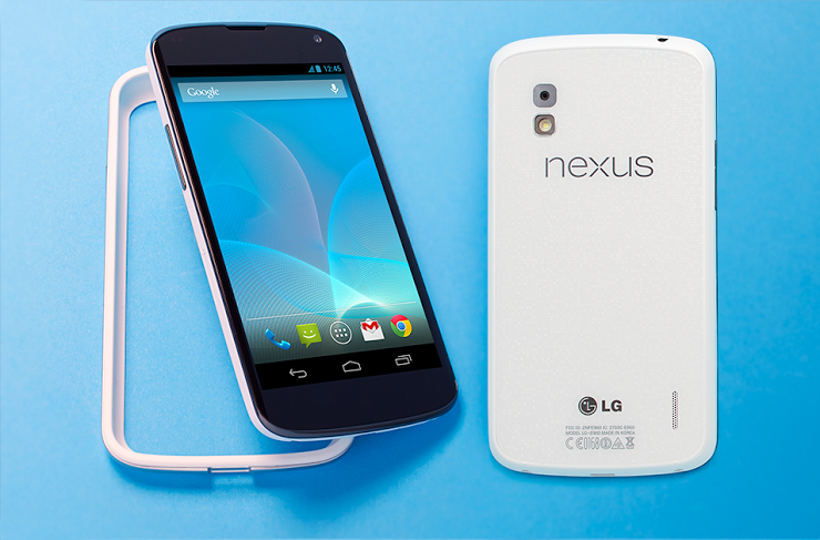 White nexus plus phone