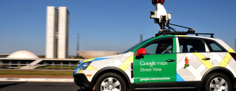 The Google street view mapping and camer