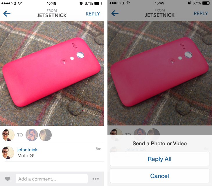 insta5 Instagram launches Instagram Direct, lets you share photos and videos privately with friends