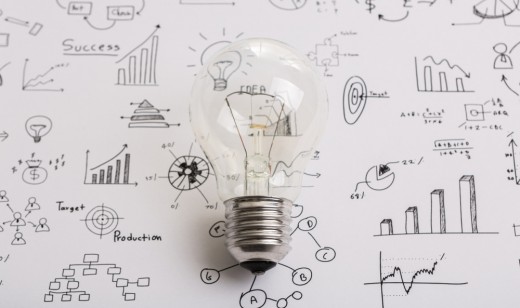 light bulb ideas brainstorm