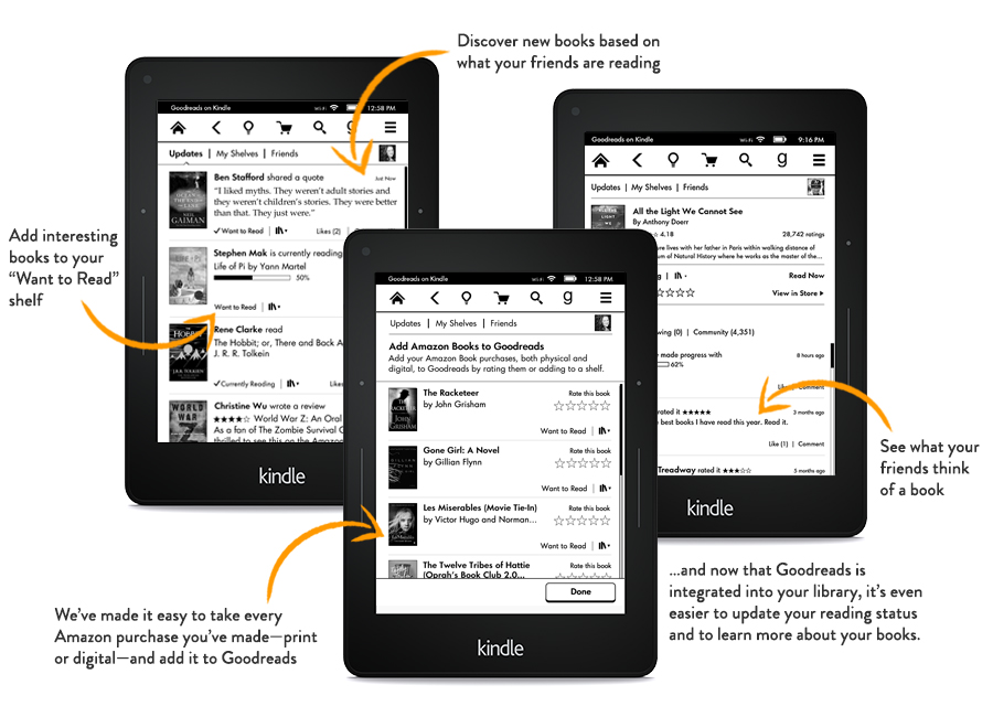 Amazon Kindle Update: Share Books With The Whole Family