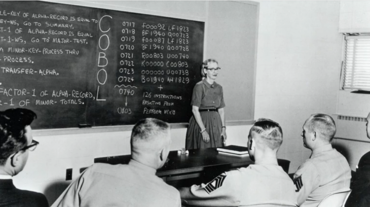 Screen Shot 2015 01 30 at 1.13.06 PM 730x408 Must see: The Queen of Code gives the lowdown on Grace Hopper, who should be a tech household name