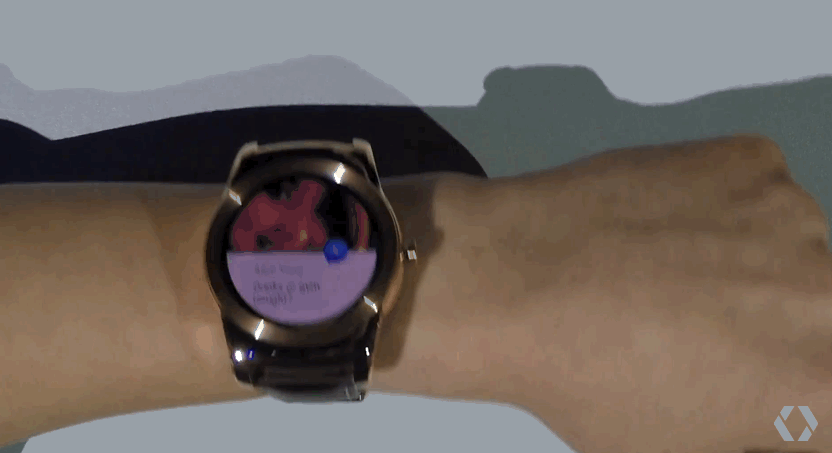 Gestos com o pulso no Android Wear Gestos com o pulso no Android Wear