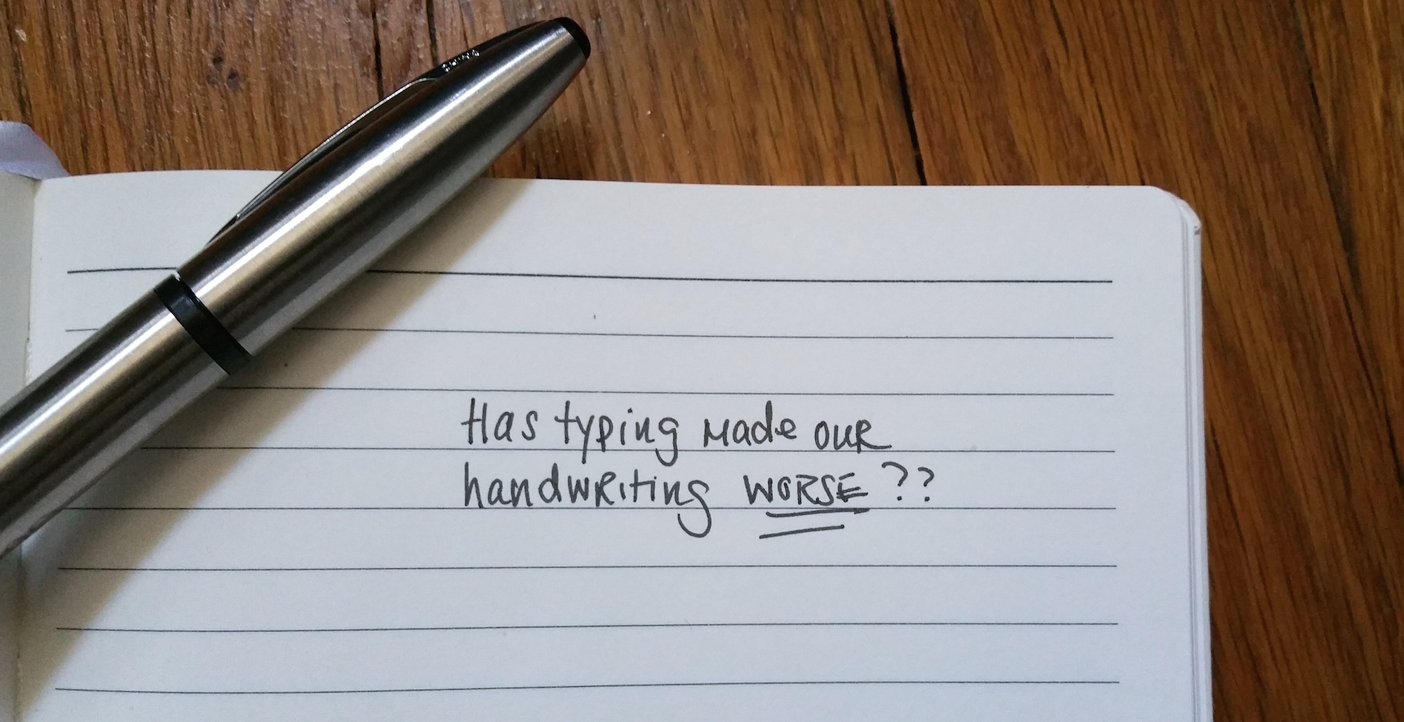 Handwriting vs typing essay