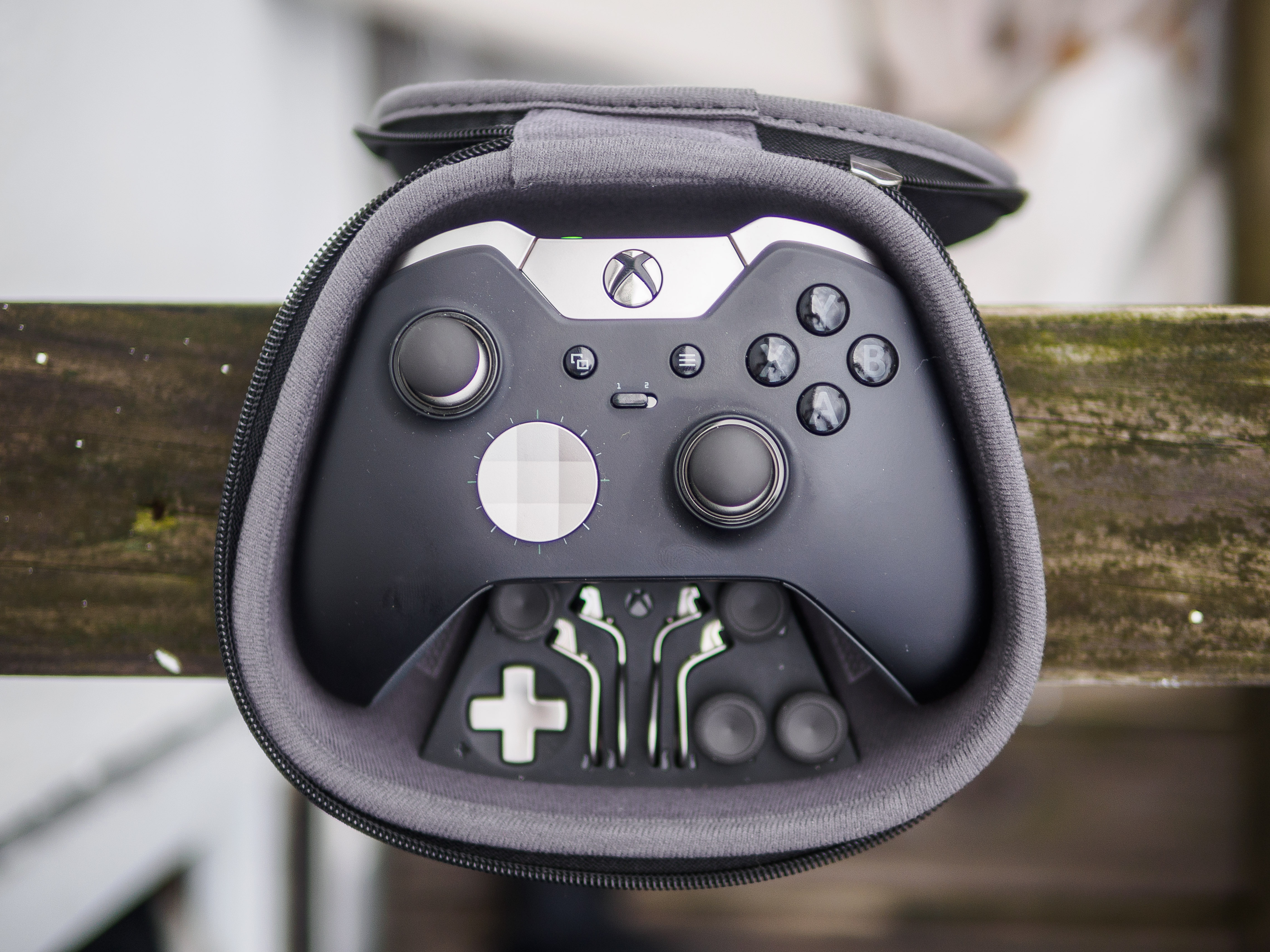 Shadow Red Top Front Housing Shell Faceplate Cover for Xbox One Elite Controller-in Cases from