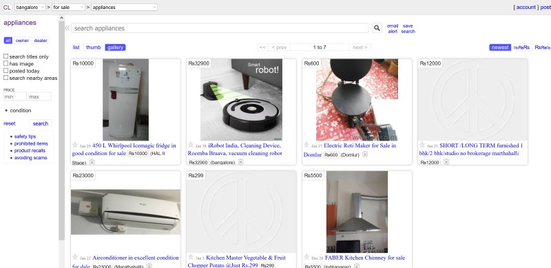 Craigslist's current design is lacking, to say the least