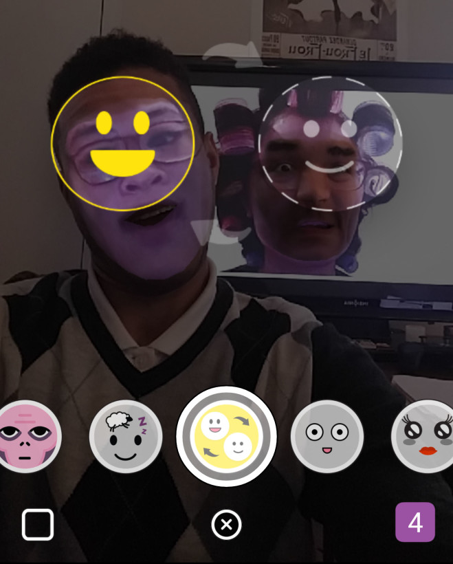 Snapchat Face swap