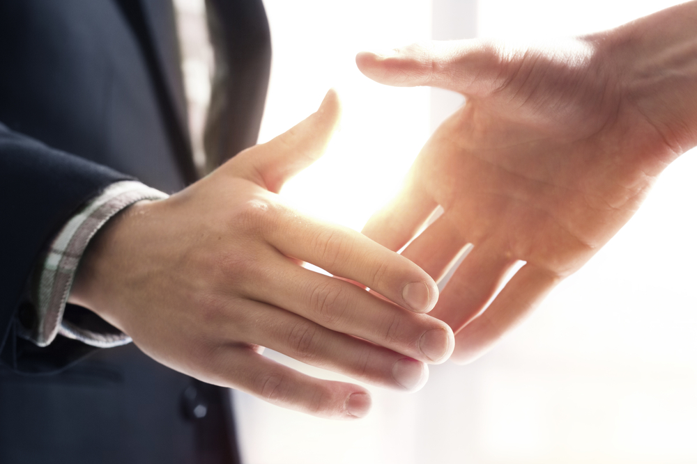 handshake, business agreement