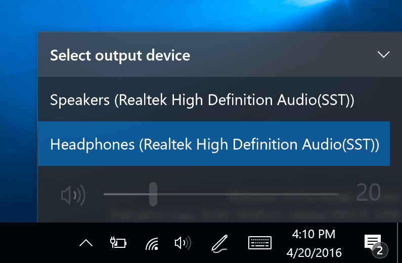 taskbar-audio-output