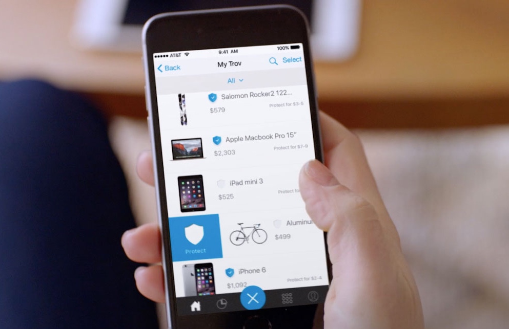 Trov lets you switch cover of individual items on and off as you wish.