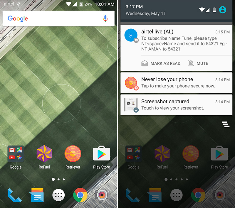 Fuel OS is essentially stock Android 5.1 with additonal useful features